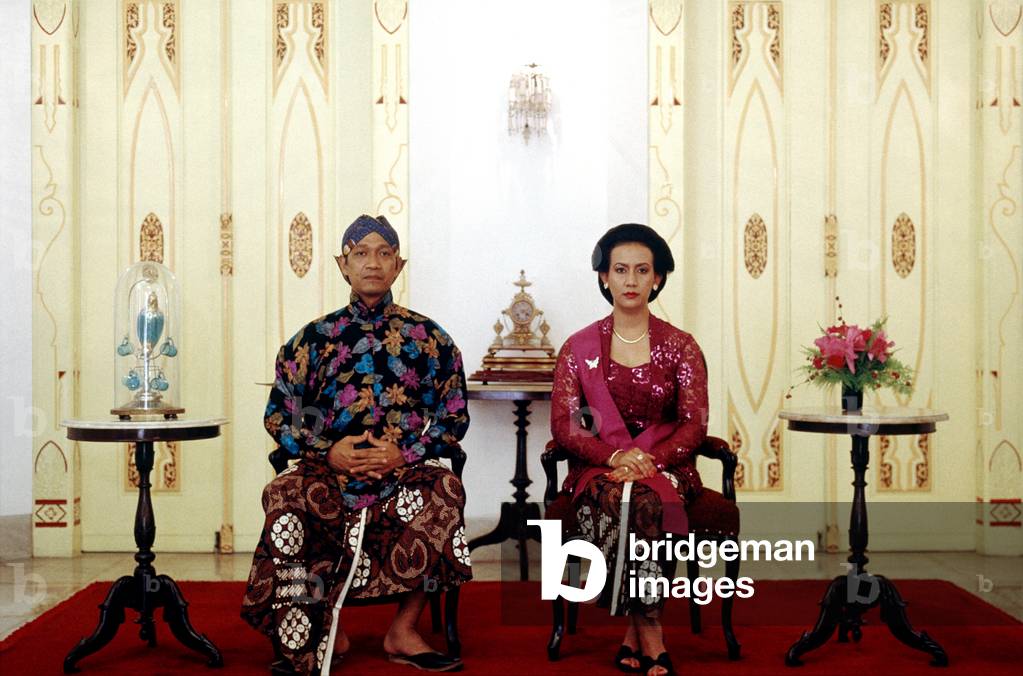 "Hamengkubuwono X e consorte (foto)"
