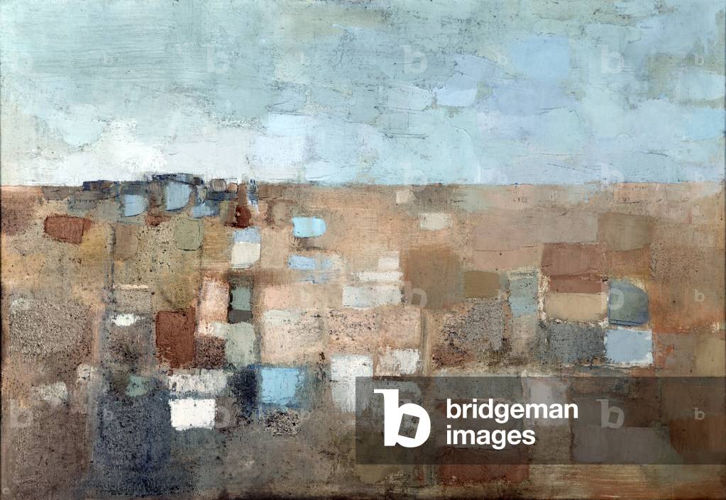 Greek Landscape (oil on canvas)