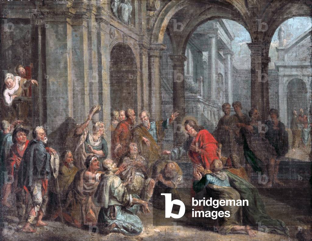 The Centurion: The Incredulity of Thomas (oil on canvas)