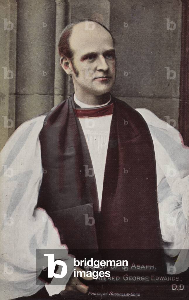 Bishop of St Asaph, Alfred George Edwards, DD (photo)