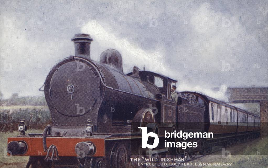 The 'Wild Irishman' en route to Holyhead (photo)