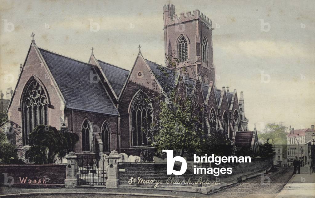 St Mary's Church Acton (colour photo)