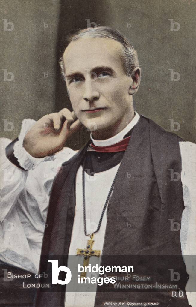 Bishop of London, Arthur Foley Winnington-Ingram, DD (photo)