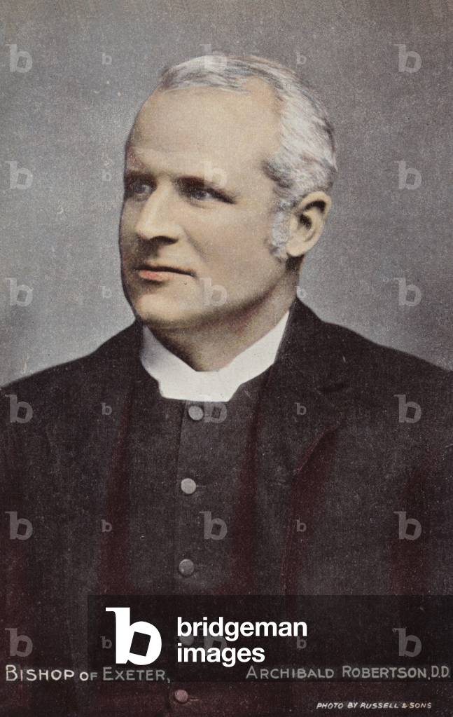 Bishop of Exeter, Archibald Robertson, DD (photo)