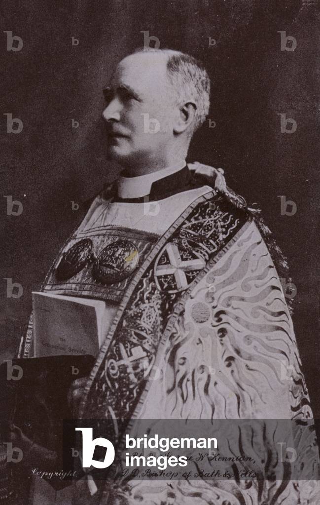 Bishop of Bath and Wells, Rt Rev George W Kennion, DD (b/w photo)