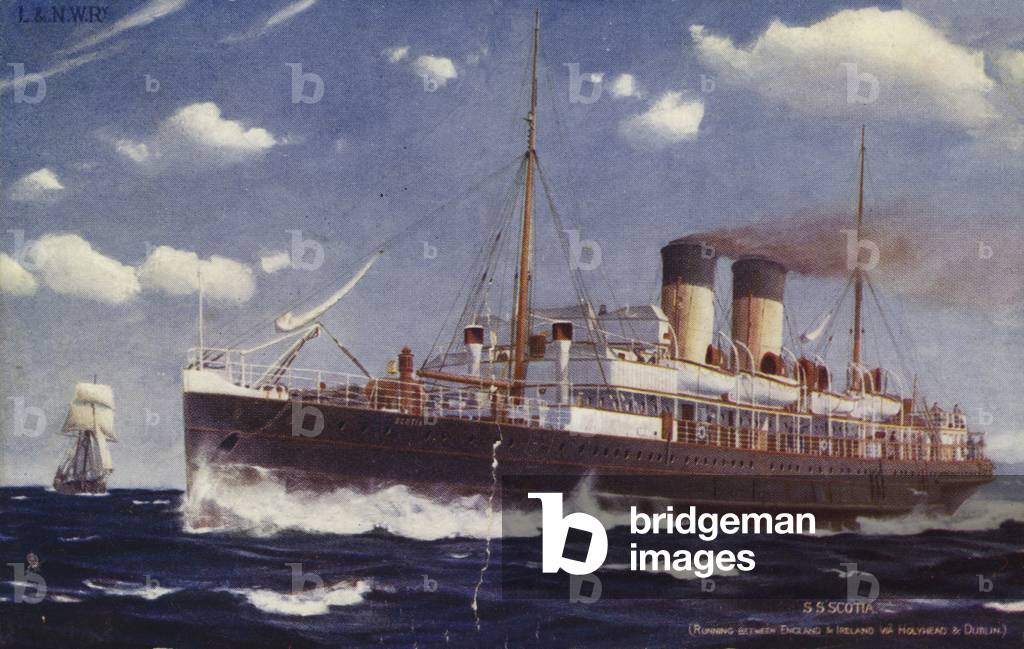 SS Scotia, Running between England and Ireland via Holyhead and Dublin (photo)