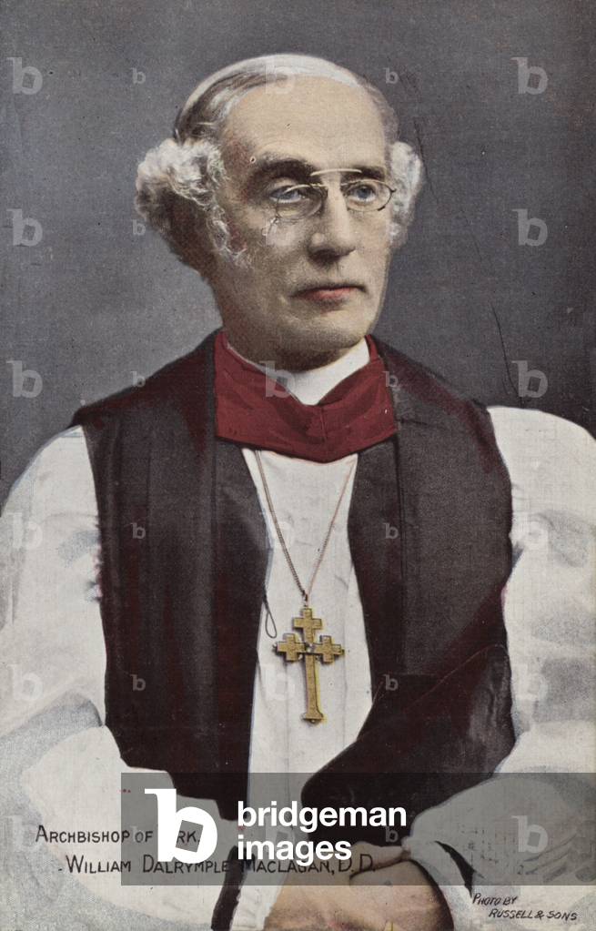 Archbishop of York, William Dalrymple Maclagan, DD (photo)