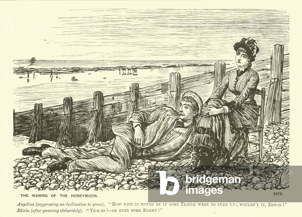The waning of the honeymoon (engraving)