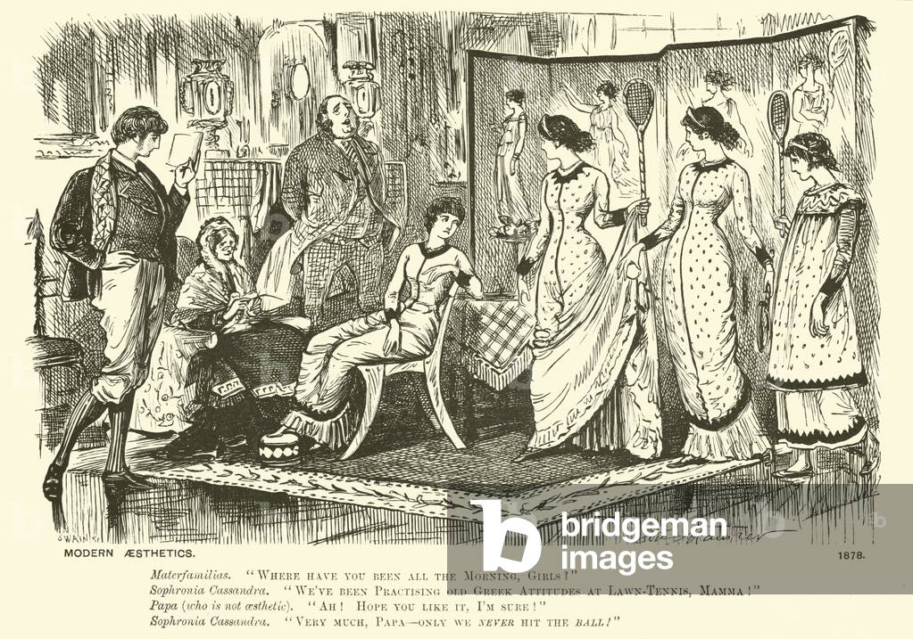 Modern aesthetics (engraving)