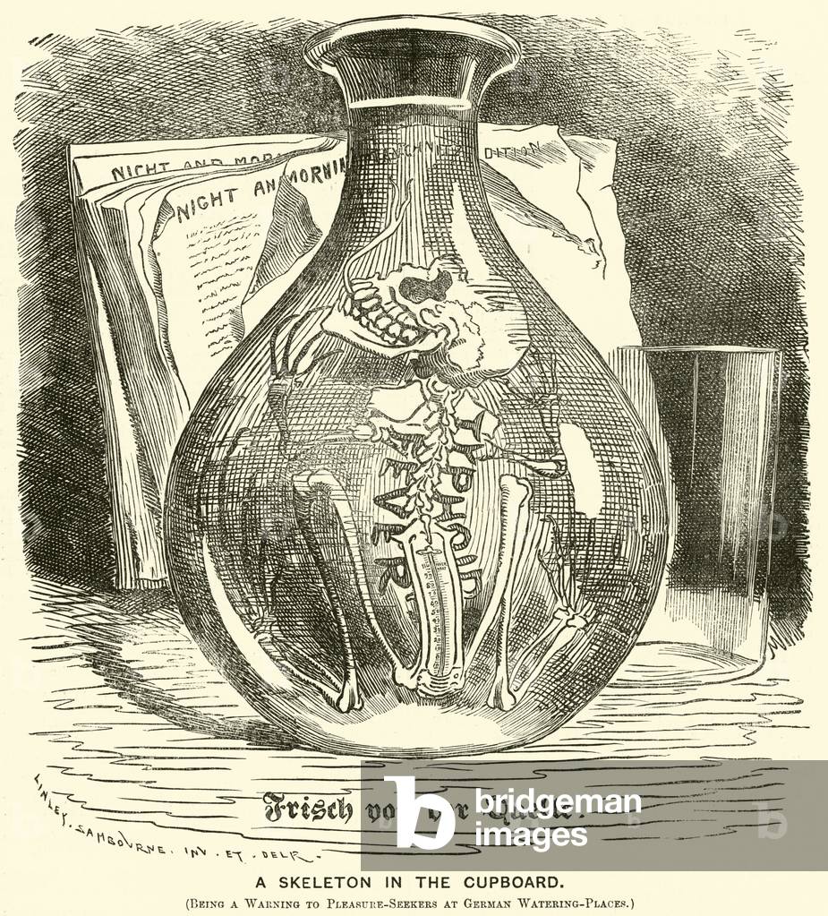 A Skeleton in the Cupboard (engraving)