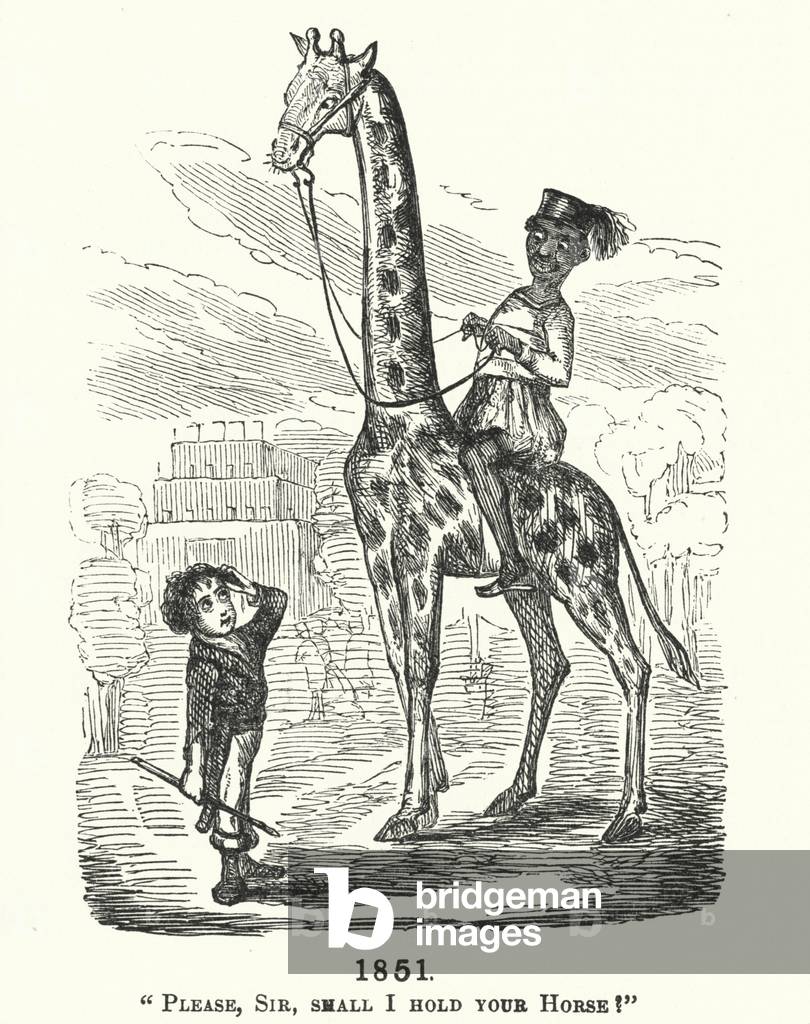 Punch cartoon: Great Exhibition of 1851 (engraving)