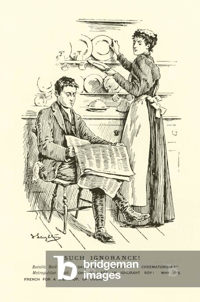 Such Ignorance! (engraving)