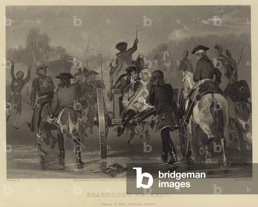 Braddock's Retreat (engraving)