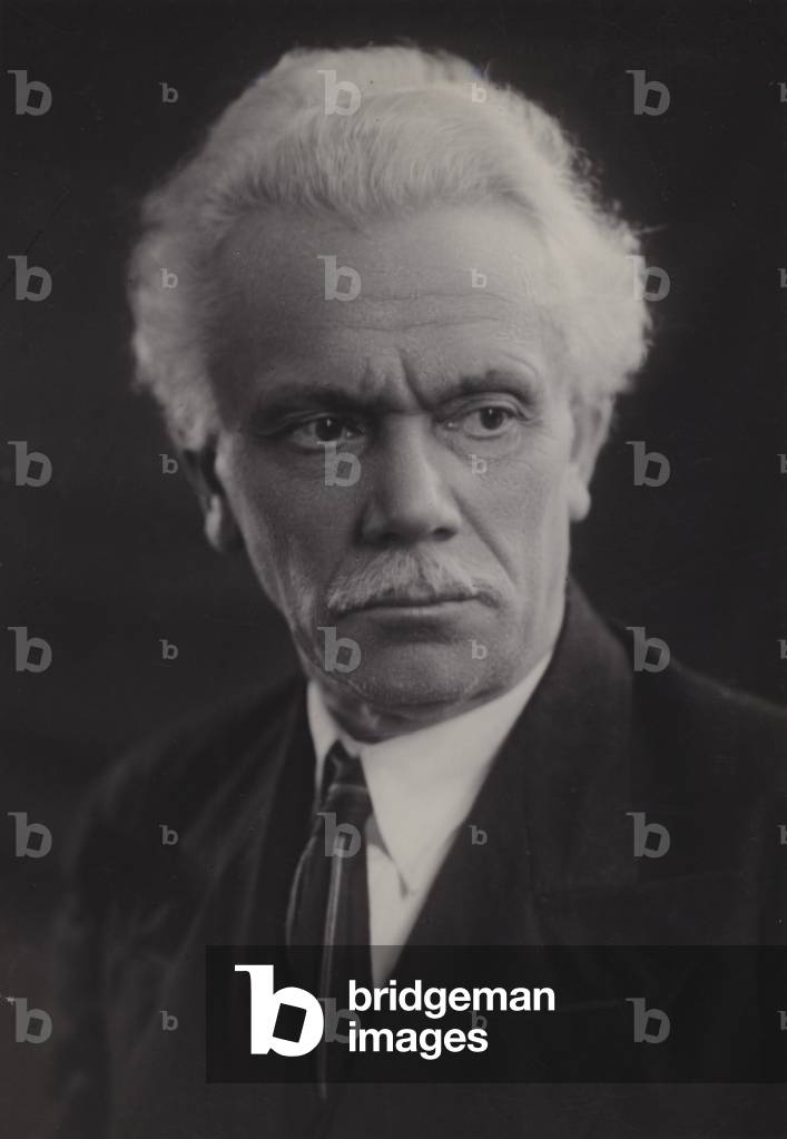 Alexander Goldenweiser, Soviet Russian pianist, teacher and composer (b/w photo)