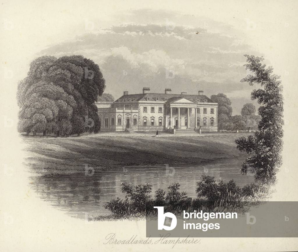 Broadlands Hampshire (engraving)