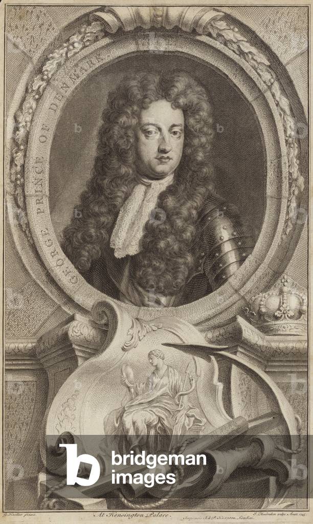 Prince George of Denmark and Norway (engraving)