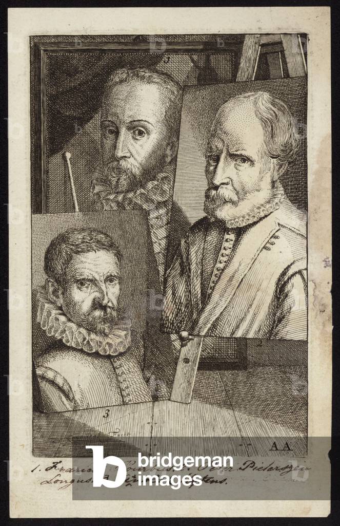 Frans Pourbus, Pieter Pieterszen and Arnold Mytens (engraving)