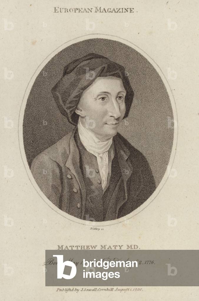 Matthew Maty (engraving)