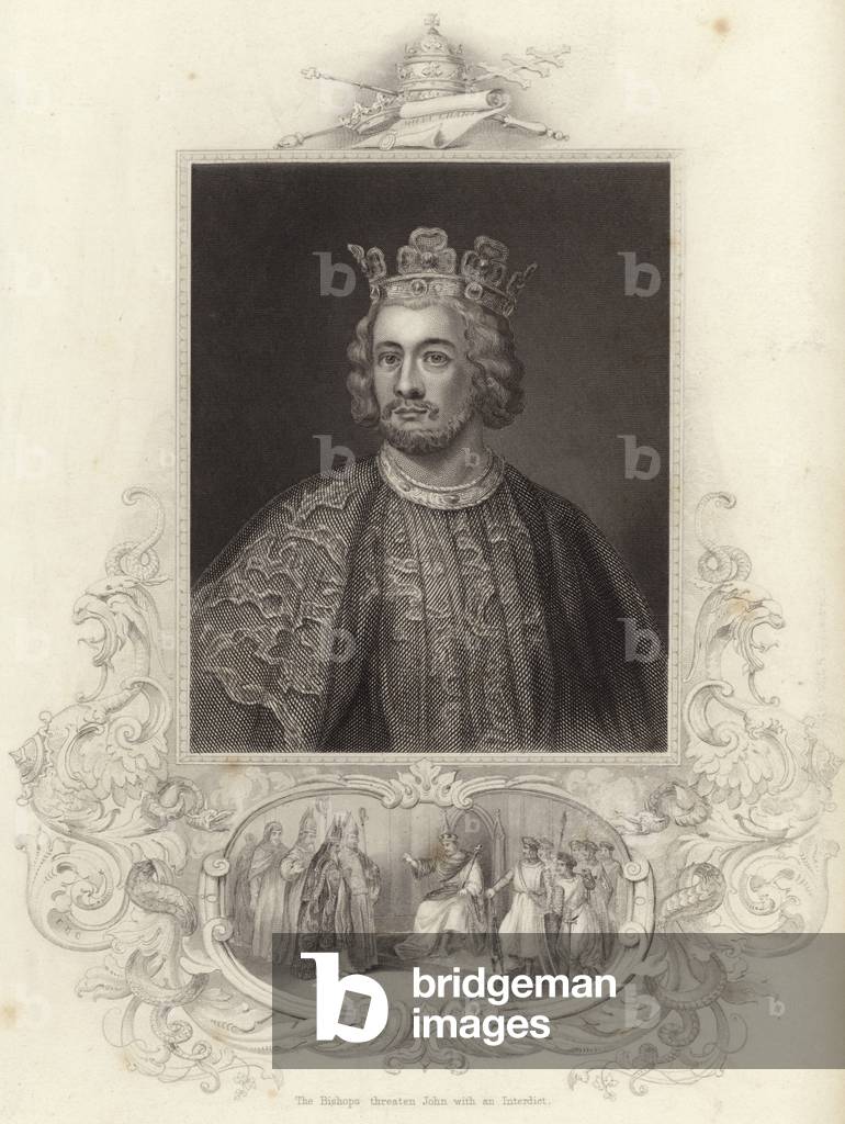 King John of England (engraving)