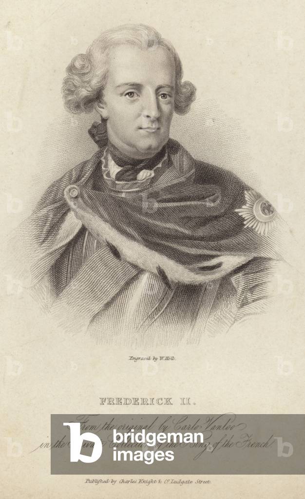 King Frederick II of Prussia (engraving)