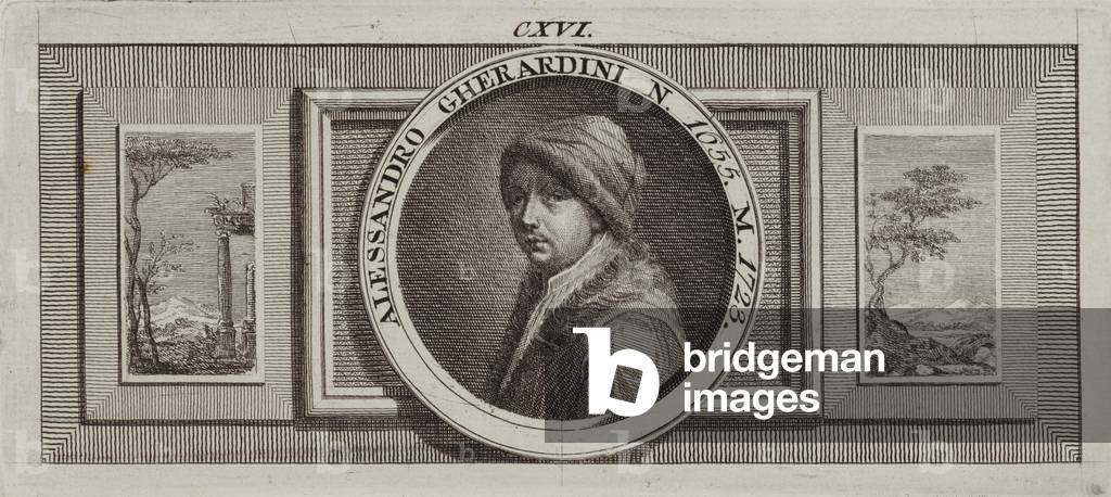 Portrait of Alessandro Gherardini (engraving)