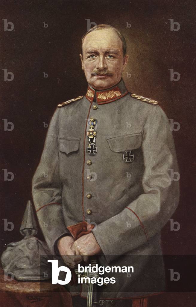 Frederick Augustus III, last King of Saxony (colour litho)