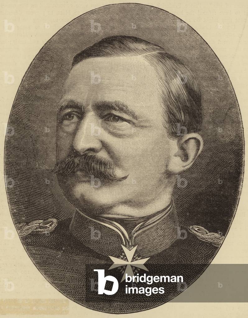 General Hugo von Obernitz (engraving)