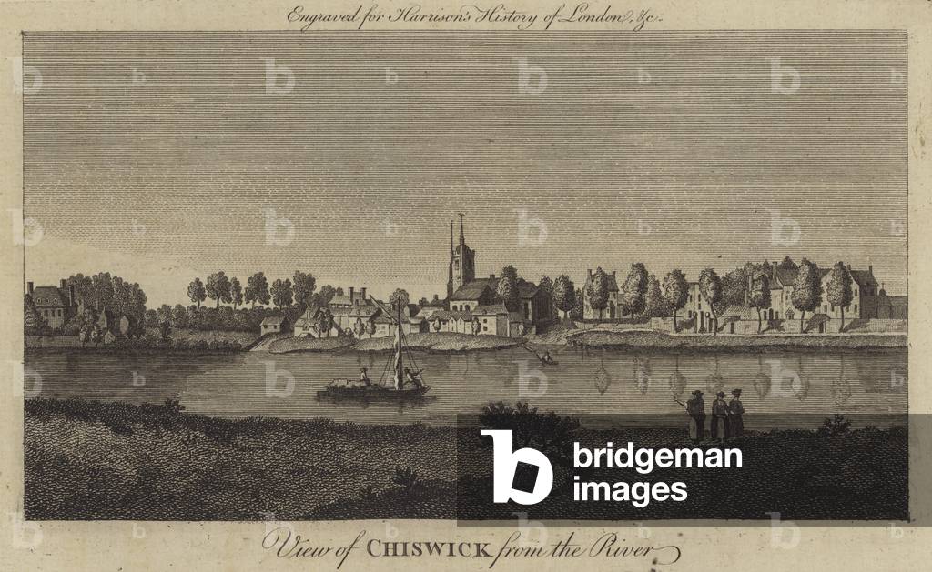 View of Chiswick from the River (engraving)