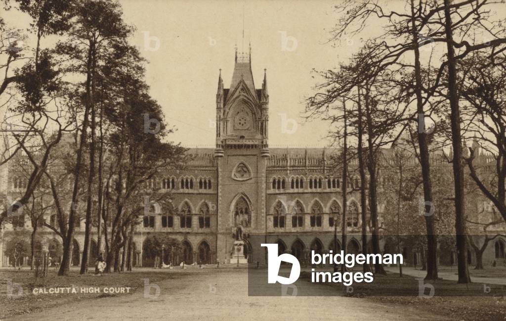 Calcutta High Court (b/w photo)