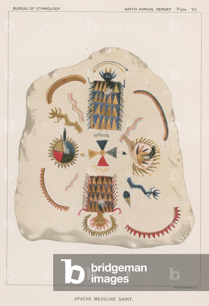 Apache Medicine Shirt (colour litho)