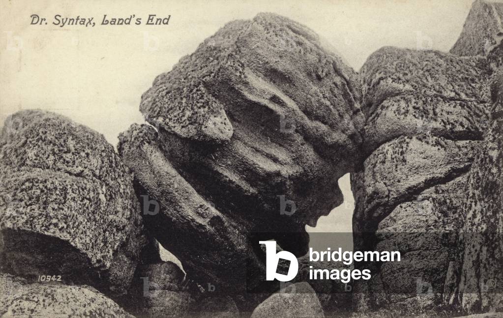 Dr Syntax, Land's End (b/w photo)