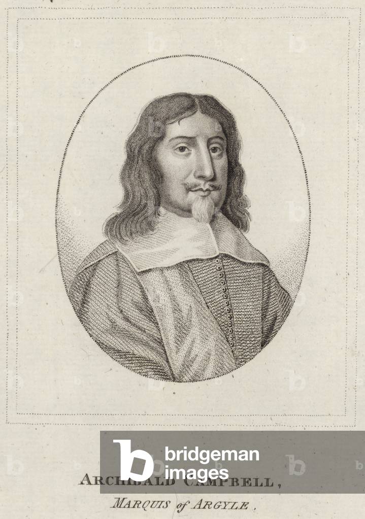 Portrait of Archibald Campbell (engraving)