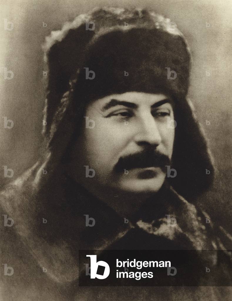 Soviet leader Joseph Stalin, February 1934 (b/w photo)