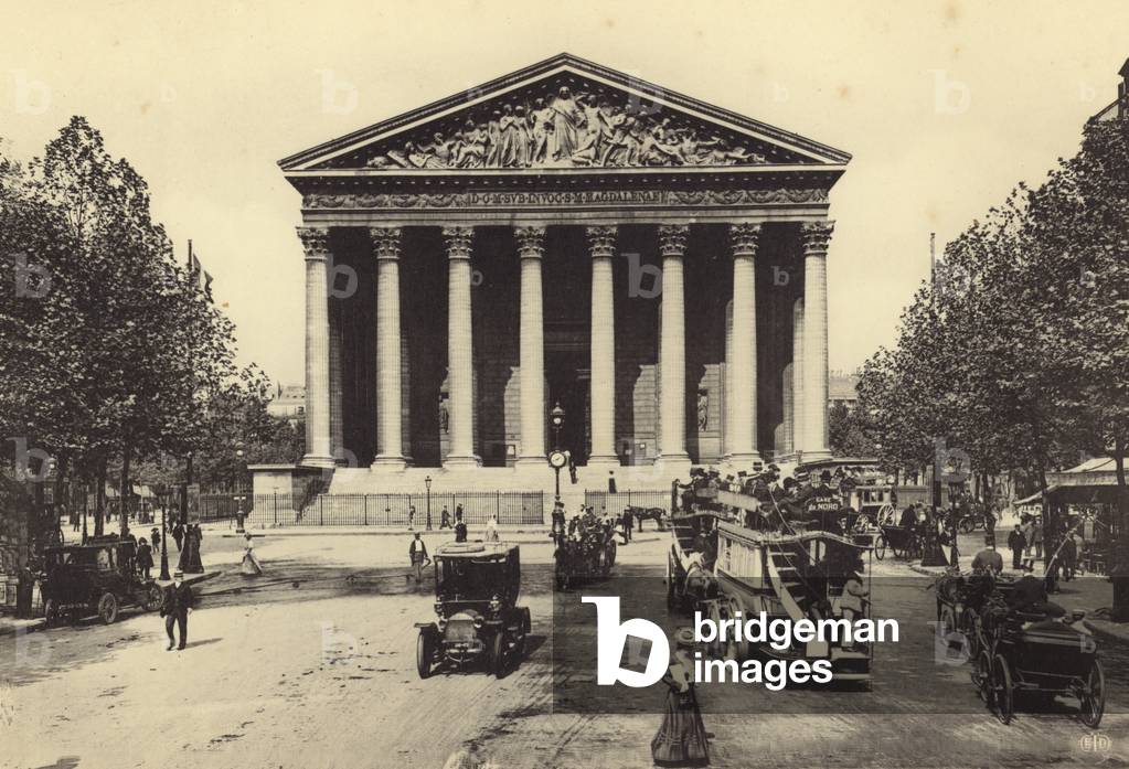 La Madeleine (b/w photo)