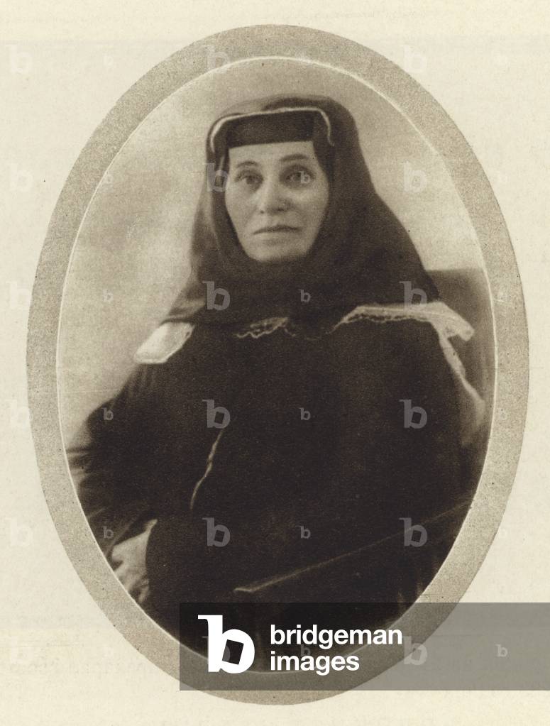 Ekaterina Georgiyevna Dzhugashvili, mother of Joseph Stalin, 20th Century (b/w photo)