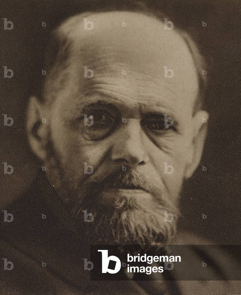 Kazimierz Przerwa-Tetmajer, Polish writer and member of the Young Poland movement (b/w photo)