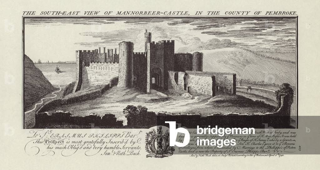 Mannorbeer-Castle (engraving)