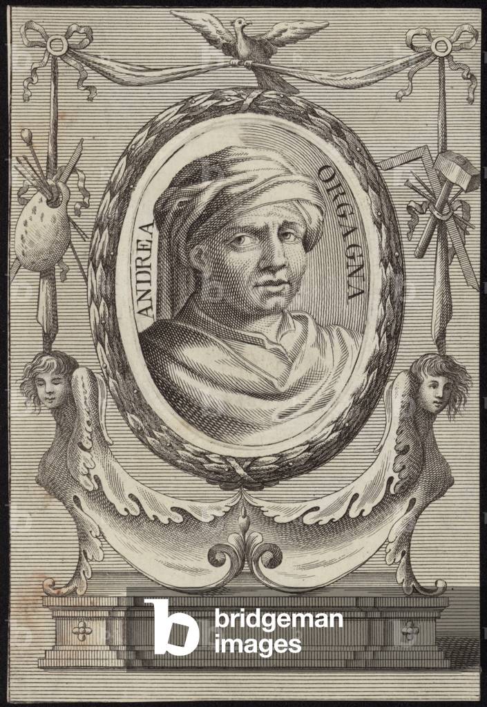 Portrait of Andrea Orgagna (engraving)