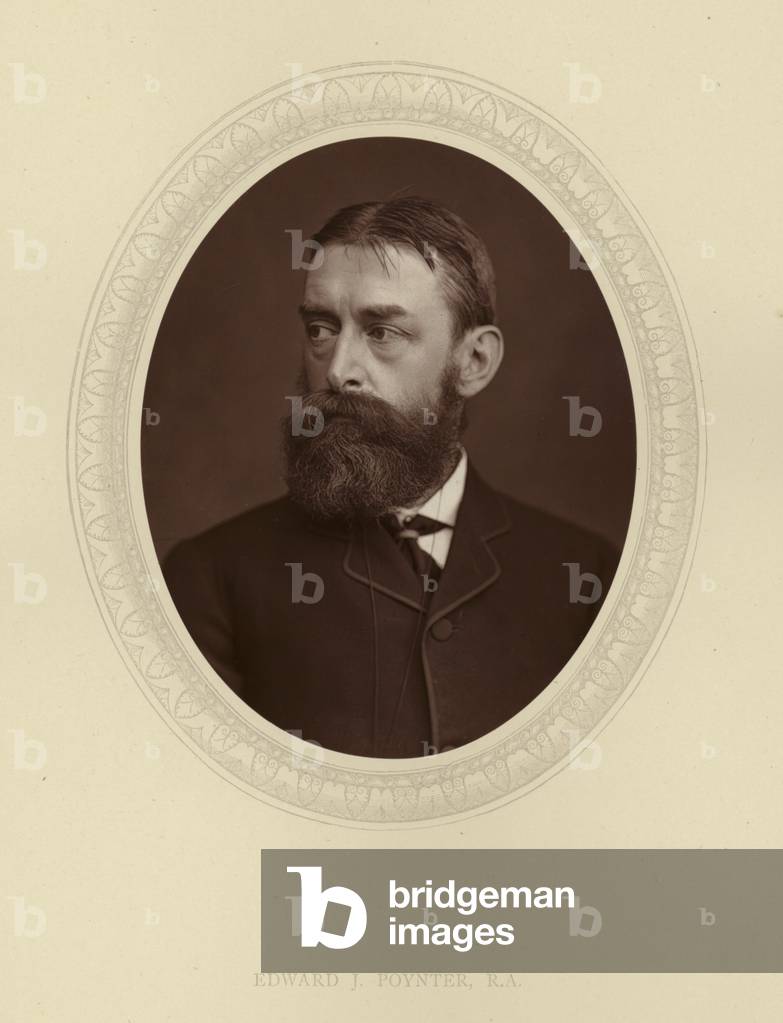 Edward J Poynter (b/w photo)