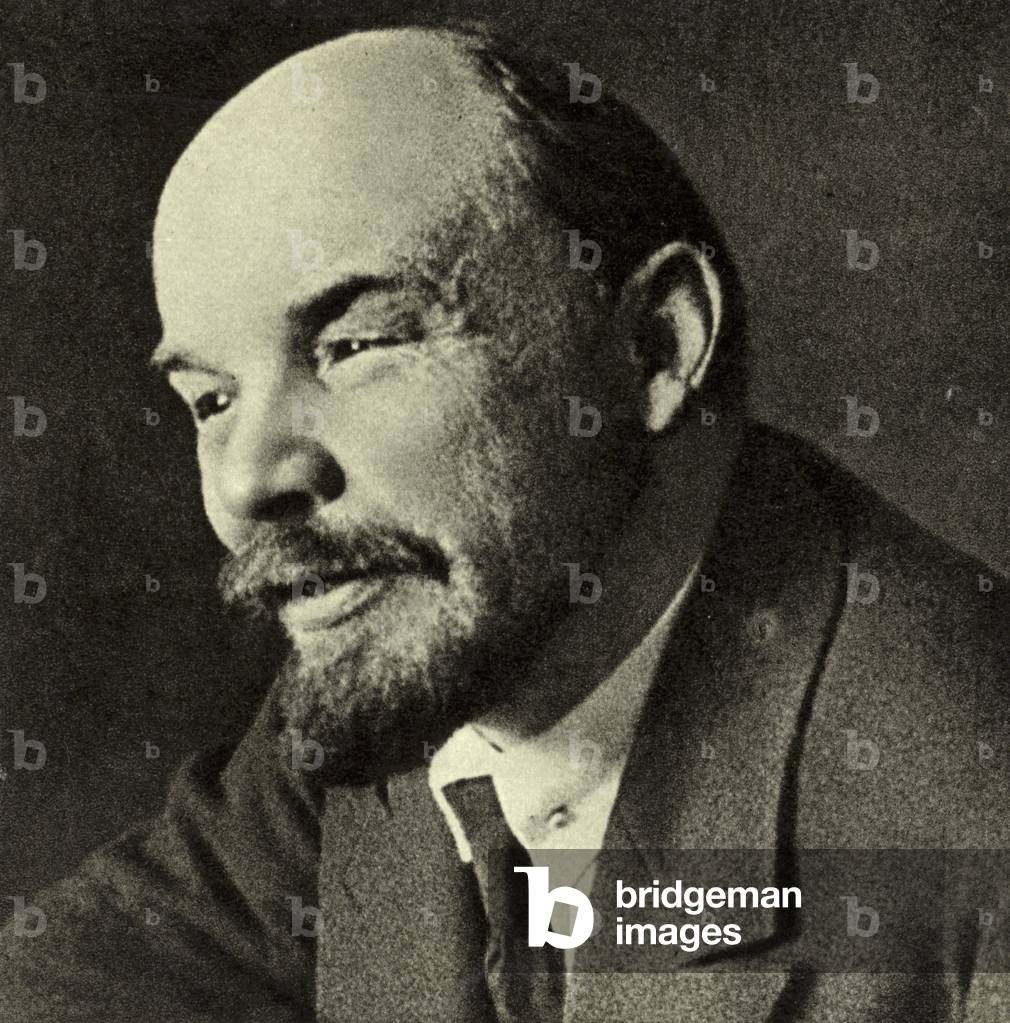 Lenin, Moscow, 28 November 1921 (b/w photo)