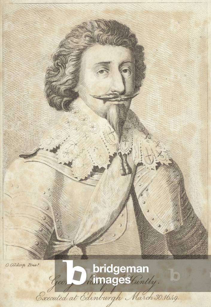 Portrait of George Gordon, Marquess of Huntly (engraving)