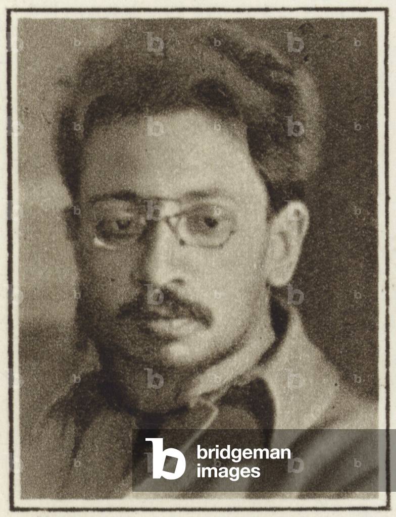 Yakov Sverdlov, Soviet politician and member of the Central Committee of the Communist Party during the Russian Civil War, 1918 (b/w photo)