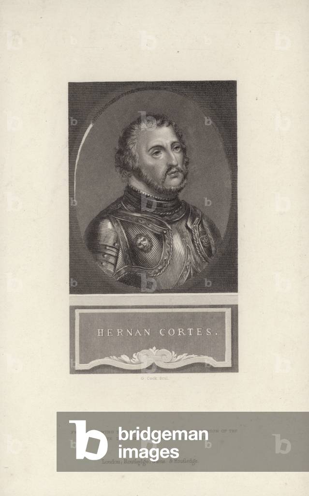 Hernan Cortez (engraving)
