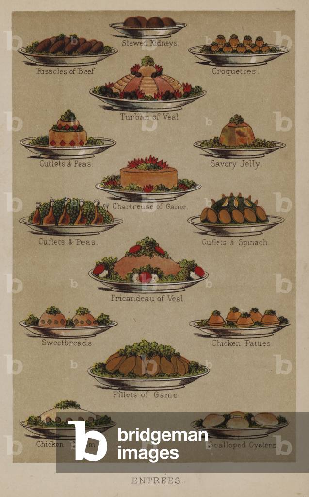 Entrees (colour litho)