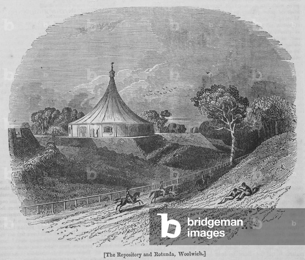 The Repository and Rotunda, Woolwich (engraving)