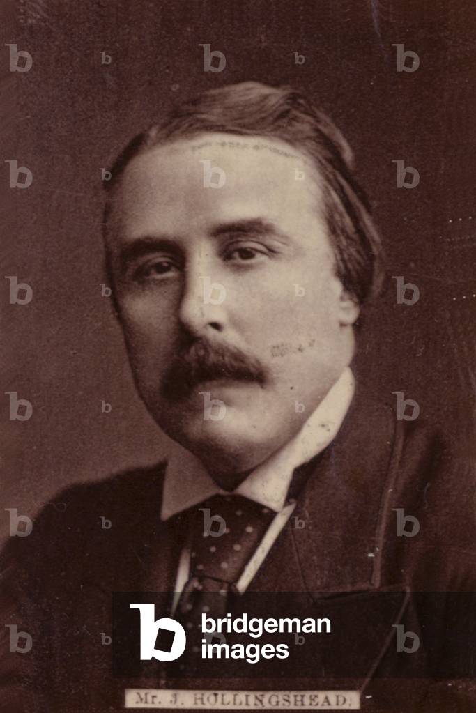 Mr. J. Hollingshead (b/w photo)