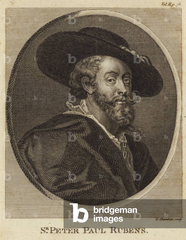 Portrait of Peter Paul Rubens (engraving)