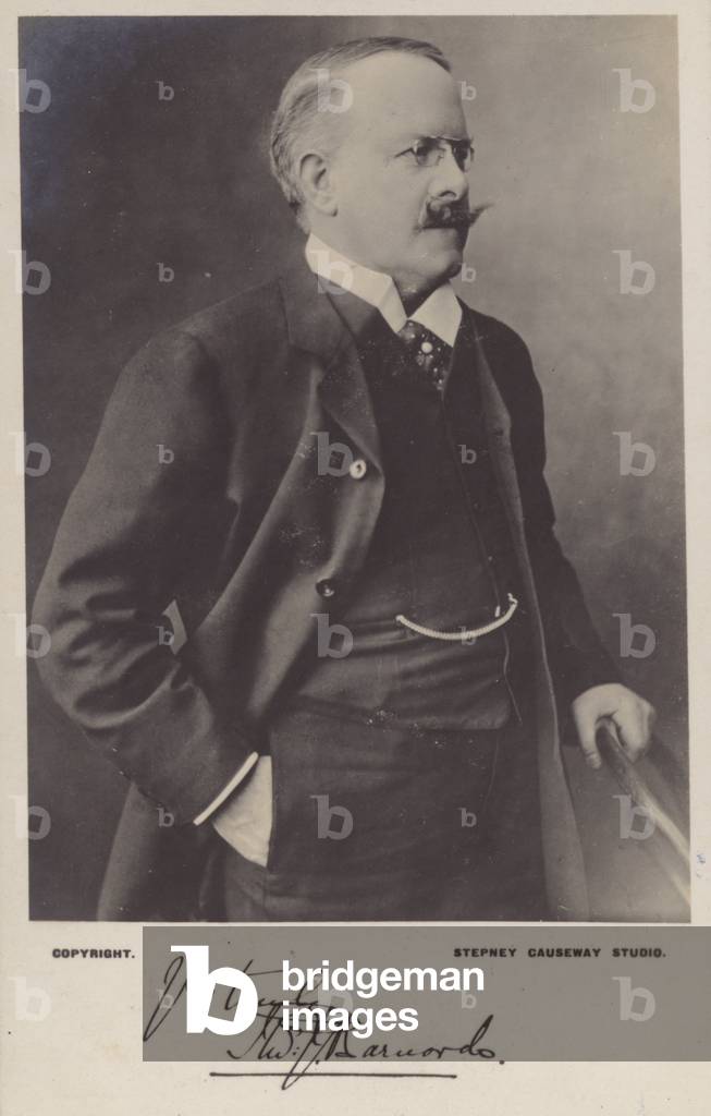 Dr Thomas John Barnardo (b/w photo)