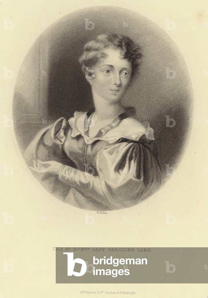 The Right Honourable Lady Caroline Lamb (engraving)
