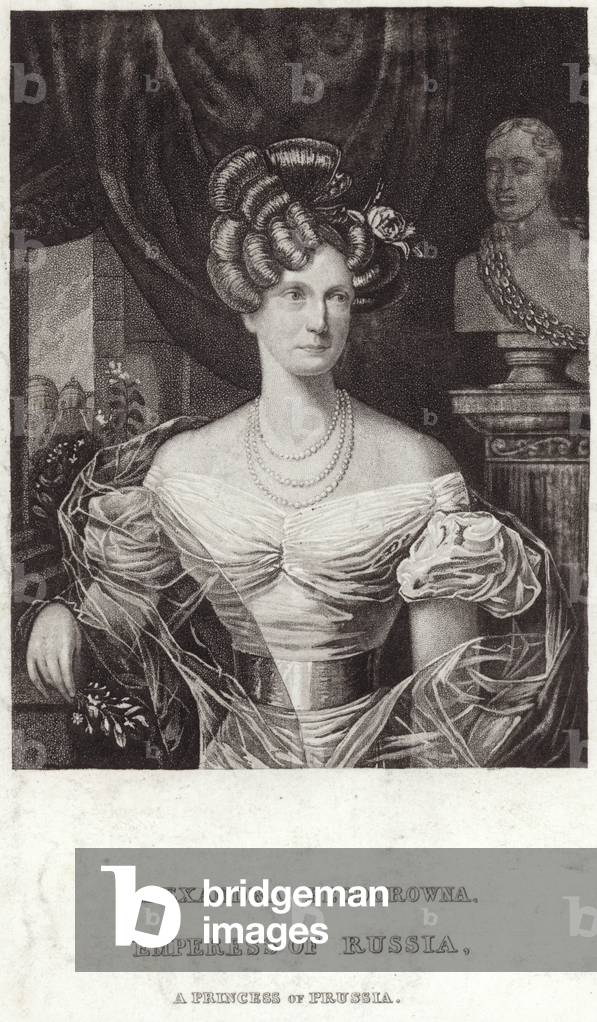 Alexandra Feodorovna (engraving)